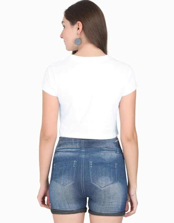 adorable cute cat design crop top