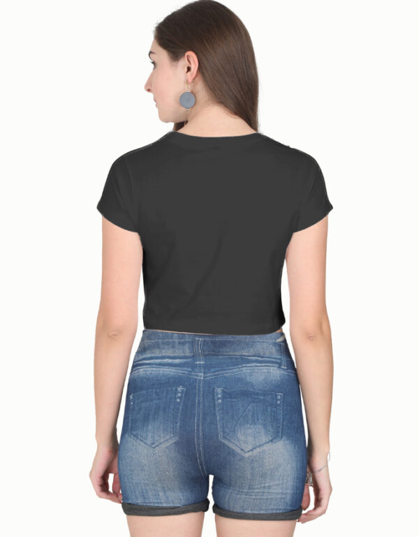 adorable cute cat design crop top