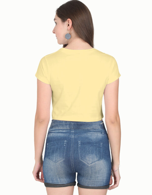 adorable cute cat design crop top