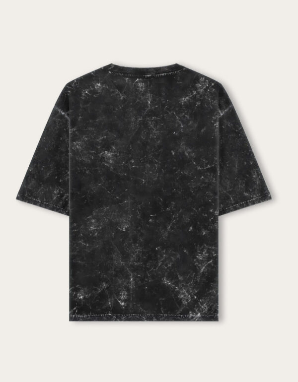 wild flowers unisex acid washed oversized tee