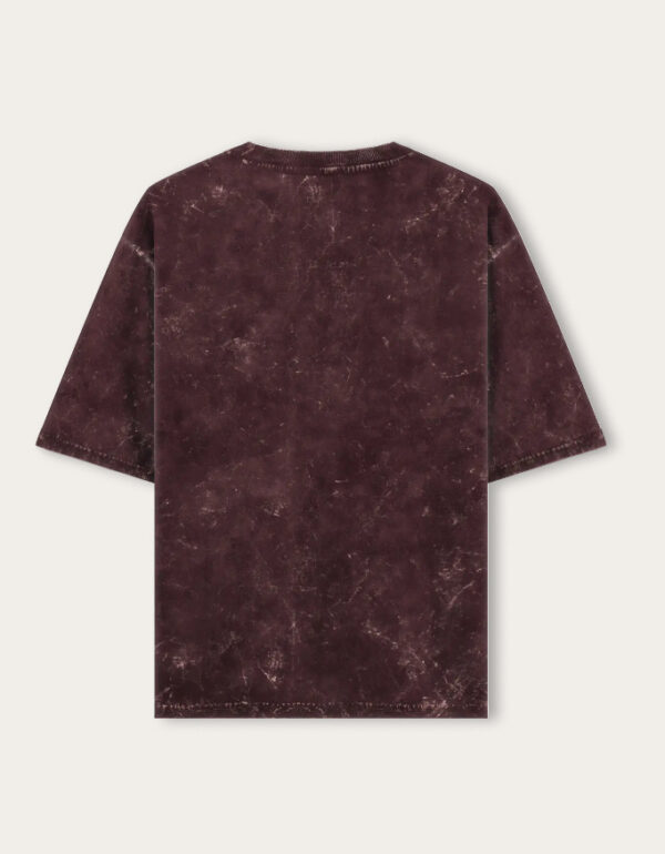 wild flowers unisex acid washed oversized tee