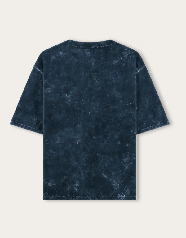 wild flowers unisex acid washed oversized tee