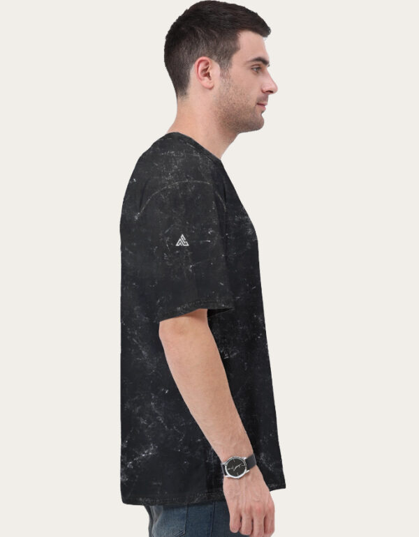 wild flowers unisex acid washed oversized tee