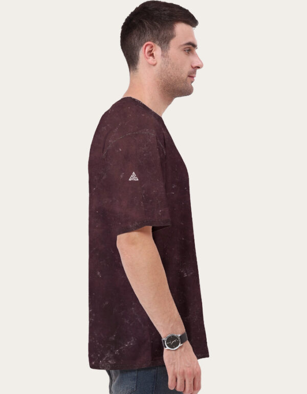 wild flowers unisex acid washed oversized tee